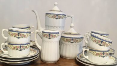 Photo of Антикварный фарфоровый сервиз для чаепития